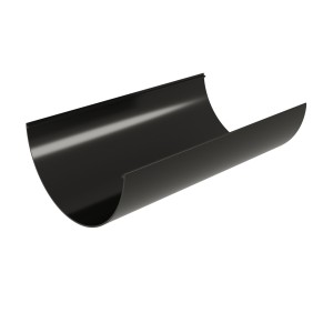 Желоб Классика 120 ПВХ Grand Line 3м Черный (RAL 9005)