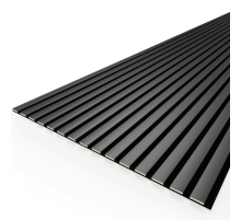 Панель стеновая акустическая МДФ Stella Comfort De Luxe Black Lead