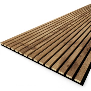 Панель стеновая акустическая МДФ Stella Trend Light Пекан